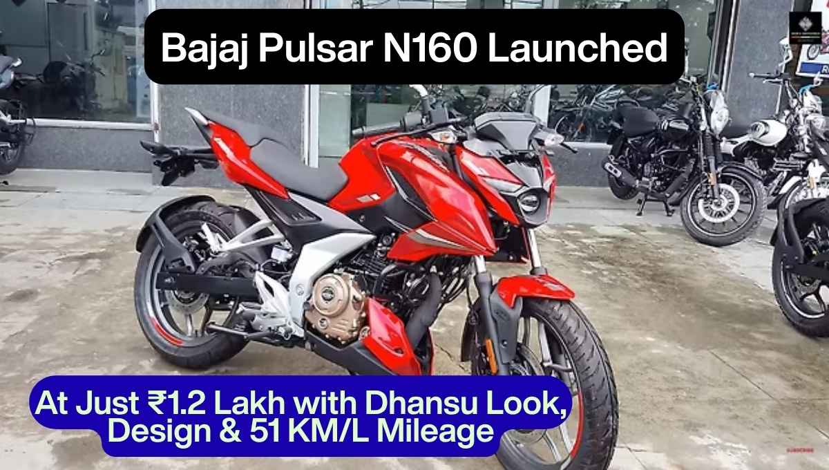 Bajaj Pulsar N160 Launched