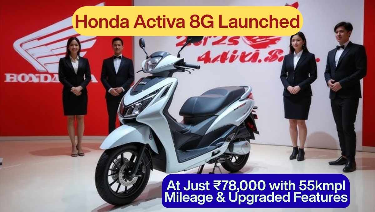 Honda Activa 8G Launched