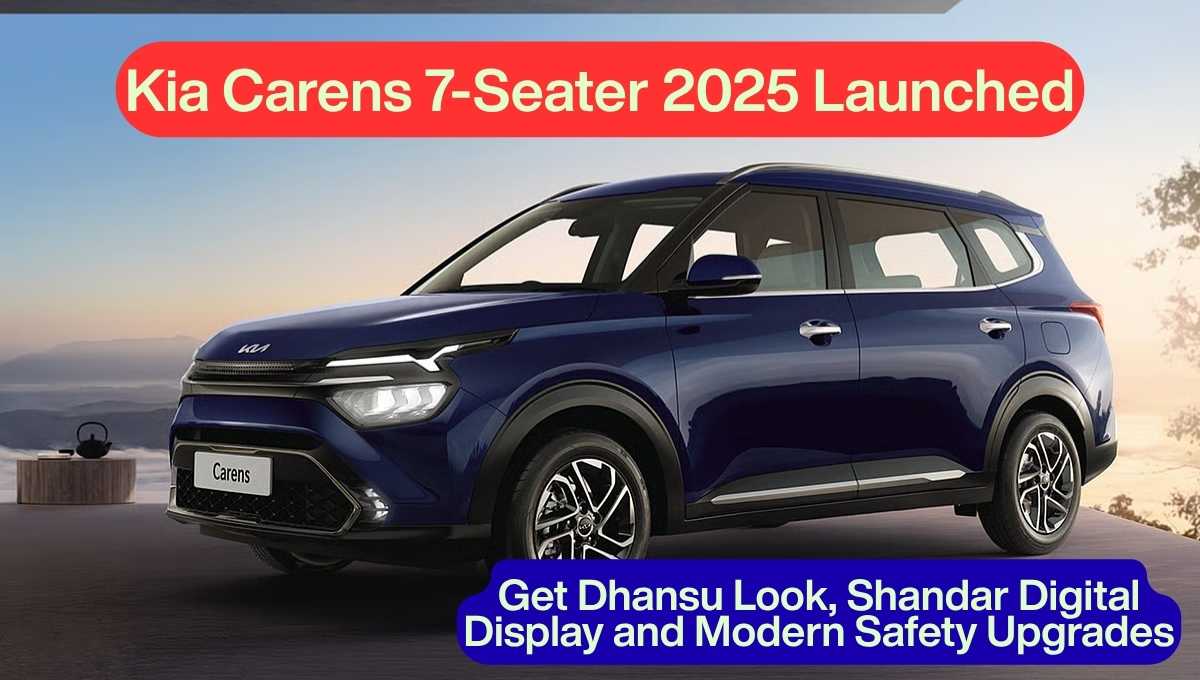 Kia Carens 7-Seater 2025 Launched