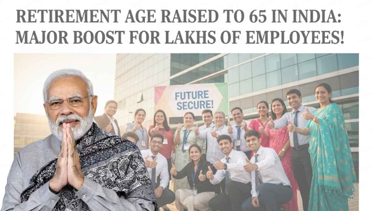 Retirement Age Raised to 65