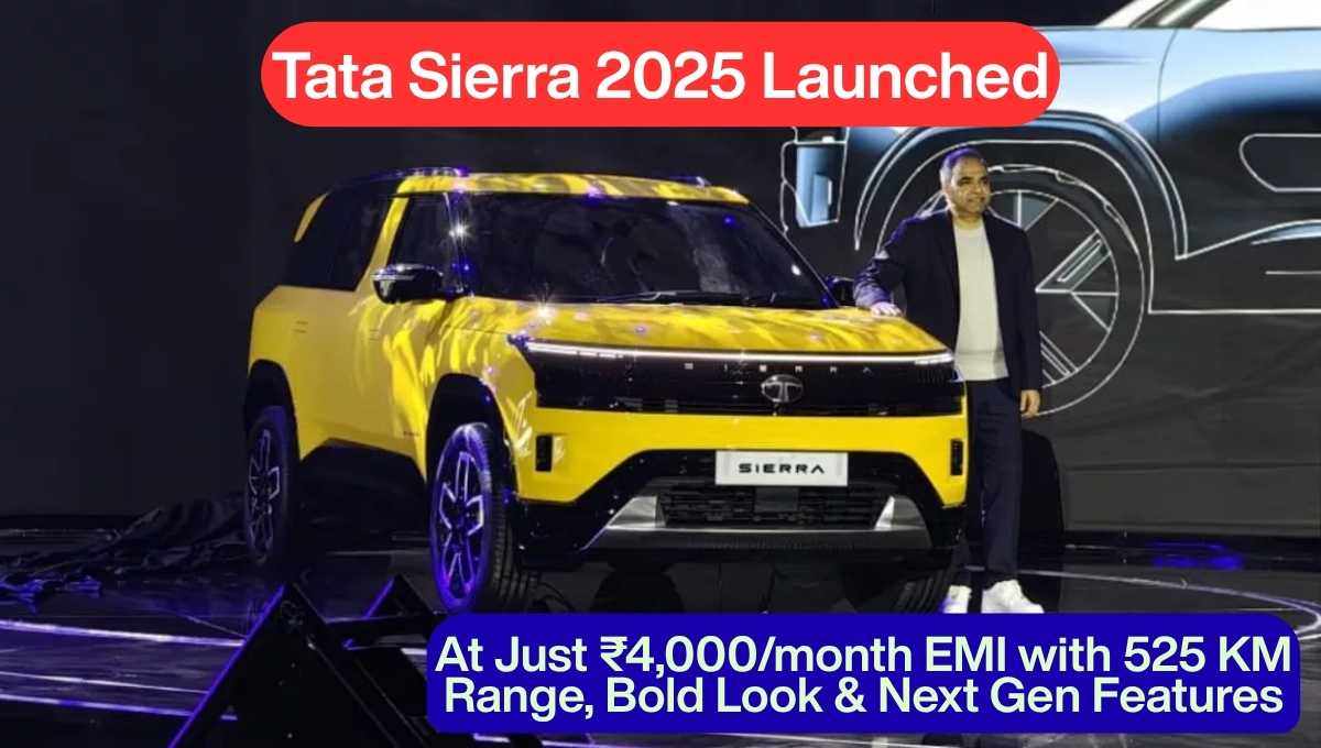 Tata Sierra 2025 Launched
