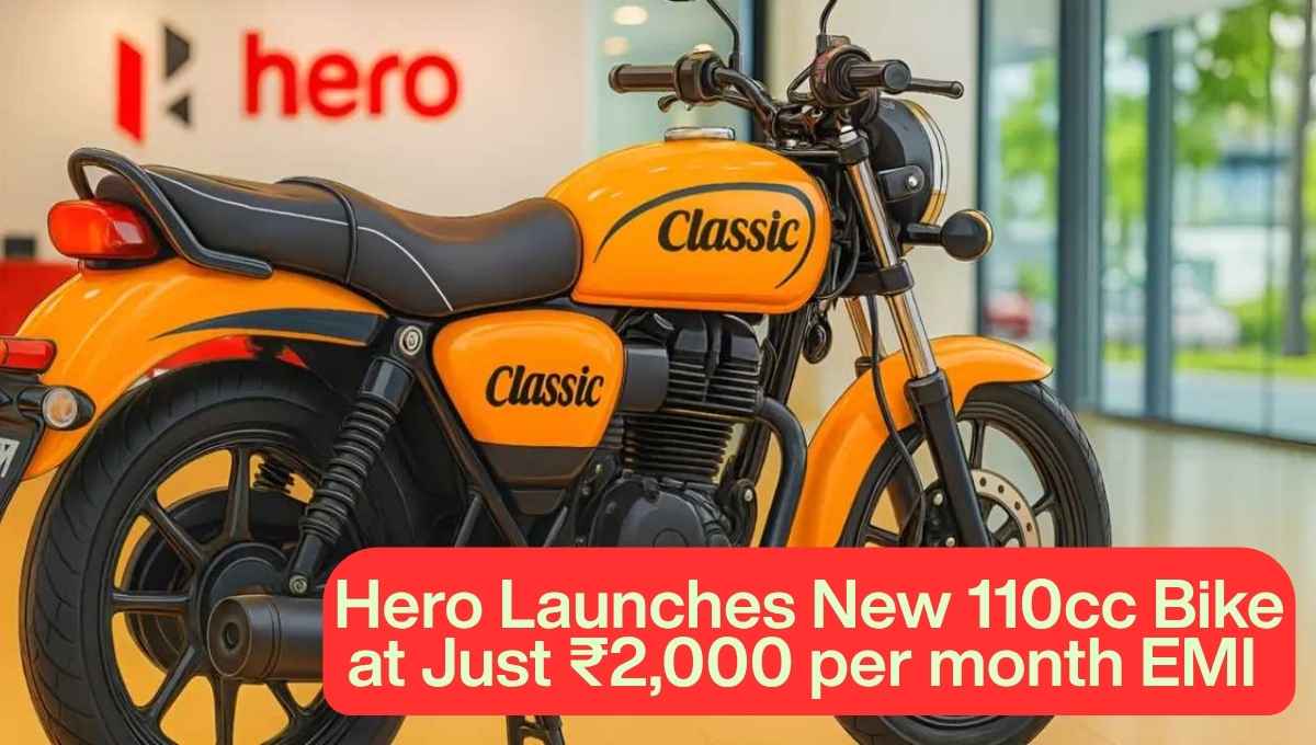 Hero Launches New 110cc Bike