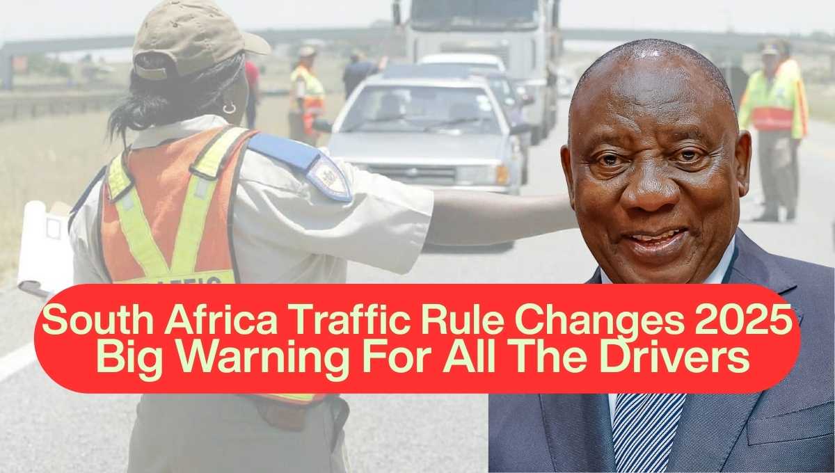 South Africa Traffic Rule Changes 2025