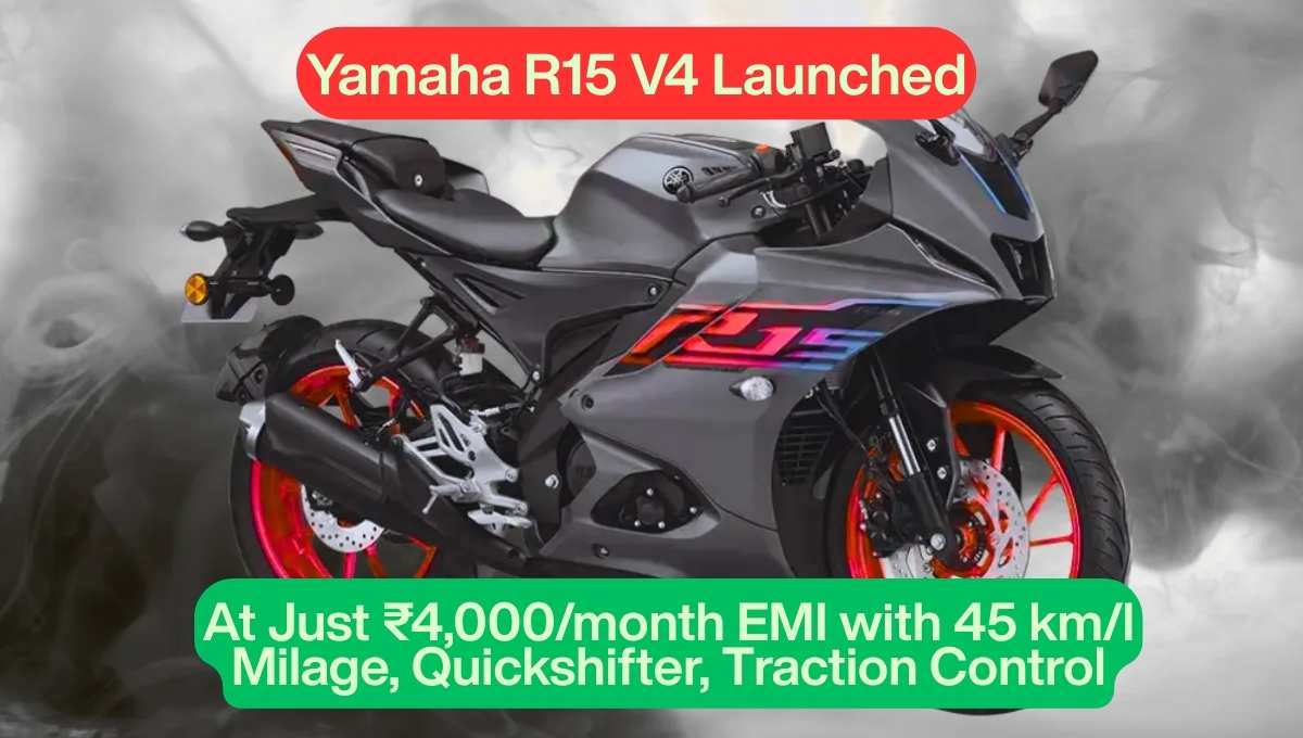 Yamaha R15 V4 Launched